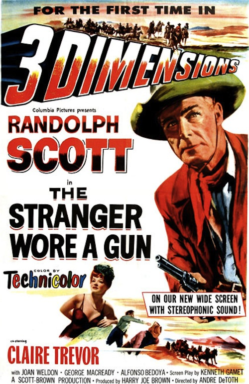 Stranger Wore A Gun 3D poster